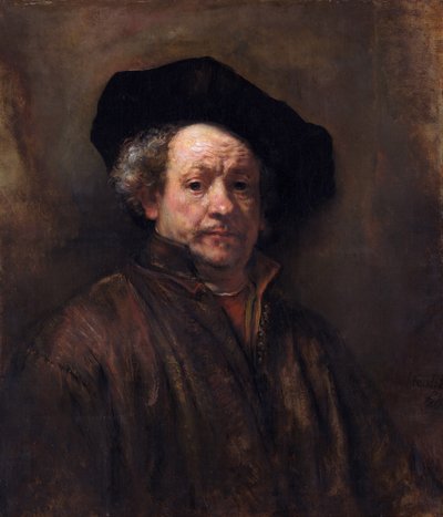 Autoportrait - Rembrandt van Rijn